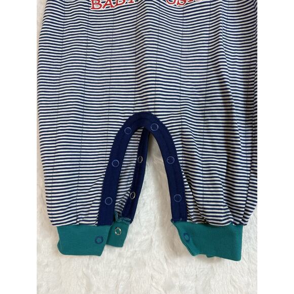 Vintage Baby B’Gosh Nautical Sailboat One-Piece Romper 12 Months 80s 90s Perfect - Picture 4 of 6